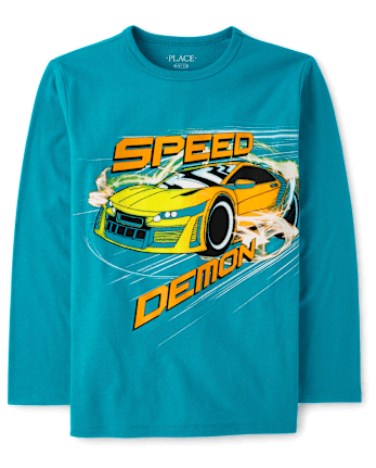 Boys Speed Demon Graphic Tee