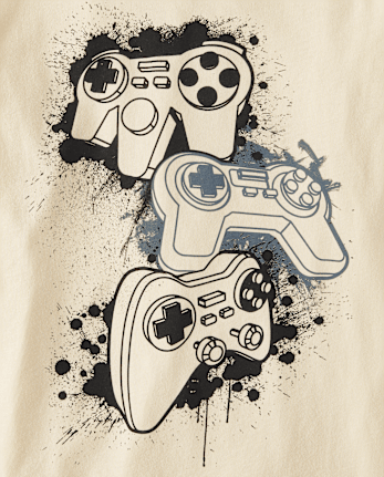 Boys Gamer Dino Graphic Tee 2-Pack