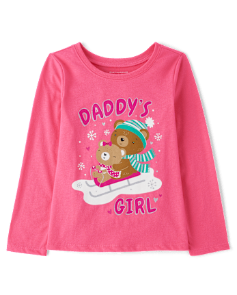 Baby And Toddler Girls Daddy's Girl Graphic Tee