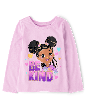 Baby And Toddler Girls Be Kind Graphic Tee