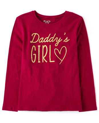 Girls Daddy's Girl Graphic Tee