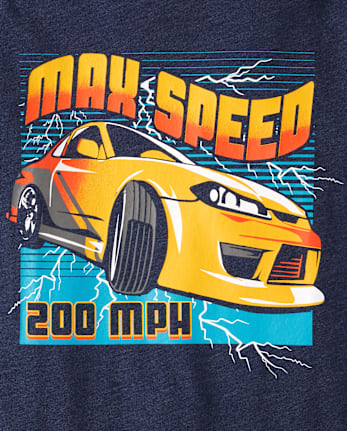 Boys Racecar Graphic Tee
