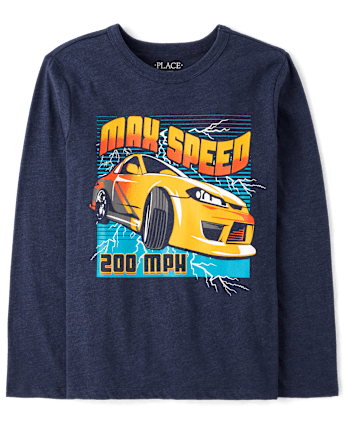 Boys Racecar Graphic Tee