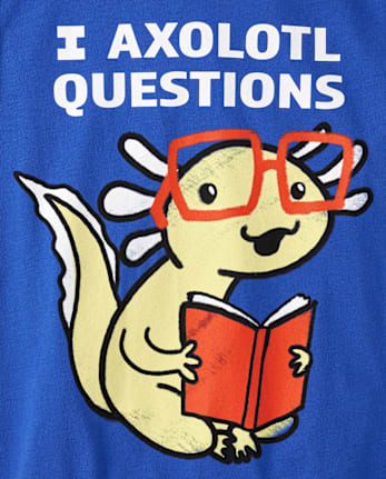 Boys Axolotl Graphic Tee