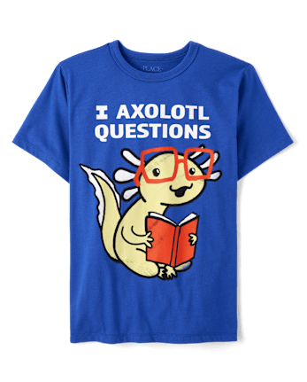 Boys Axolotl Graphic Tee