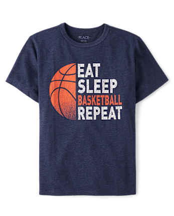 Boys Basketball Graphic Tee