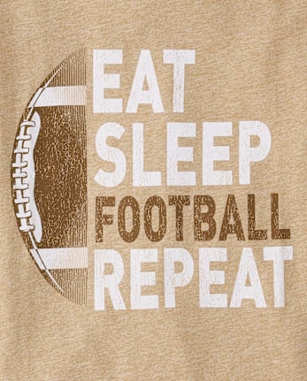 Boys Football Graphic Tee