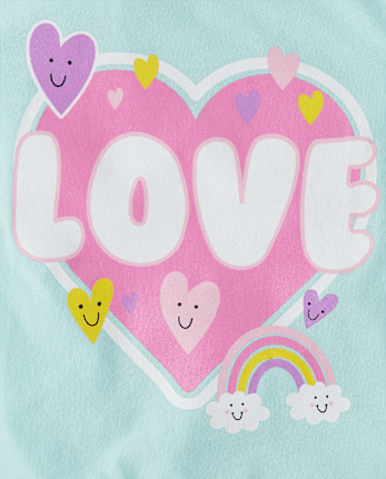 Baby And Toddler Girls Positivity Graphic Tee 3-Pack
