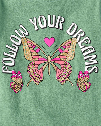 Girls Follow Your Dreams Graphic Tee