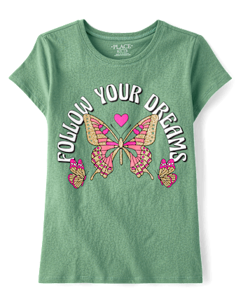 Girls Follow Your Dreams Graphic Tee