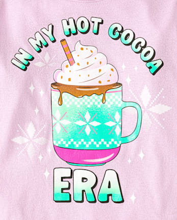 T-shirt graphique Hot Cocoa Era pour filles