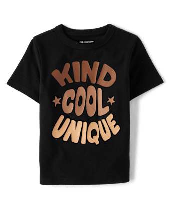 Baby And Toddler Boys Kind Cool Unique Graphic Tee