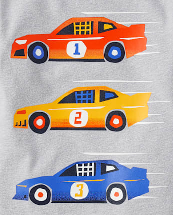 Baby And Toddler Boys Racecar Graphic Tee