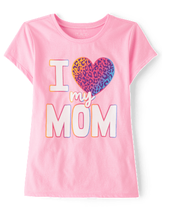 Girls Love My Mom Graphic Tee