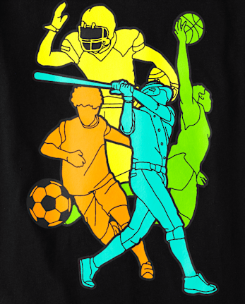 T-shirt graphique de sport pour garçon