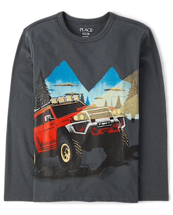 Boys Monster Truck Graphic Tee
