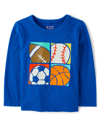 Baby And Toddler Boys Sports Graphic Tee