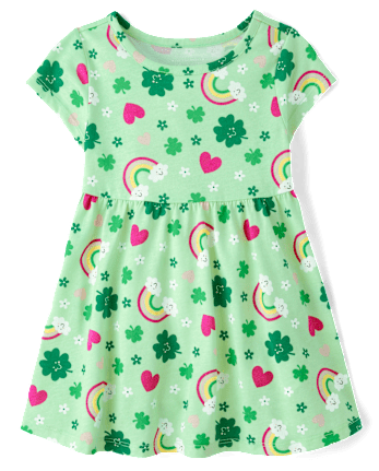 Baby And Toddler Girls St. Patrick's Day Everyday Dress