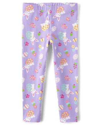 Toddler Girls Easter Leggings