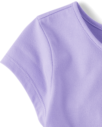 Toddler Girls Tie Front Top