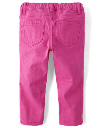Jeans droits pour bébés et petites filles