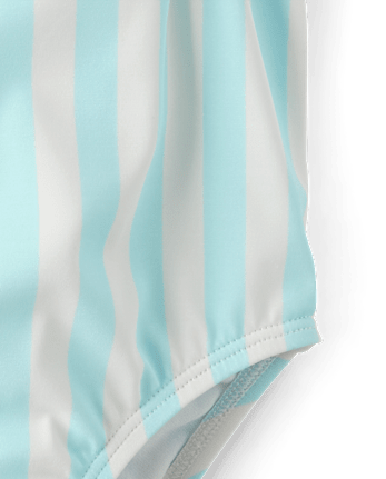 Bébé And tout-petit, fille Maillot de bain une pièce rayé Flutter