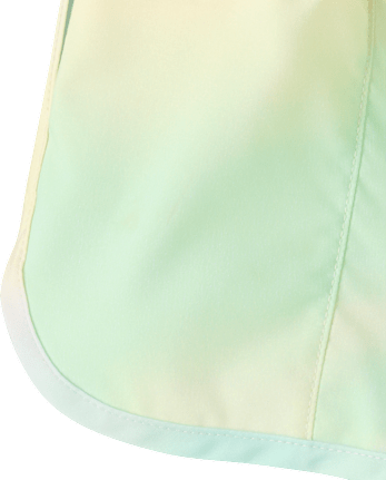 tout-petit, fille Quick Dry arc-en-ciel Marble Lined Short