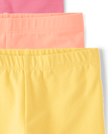 Lot de 8 shorts de cyclisme pour petites filles