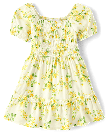 tout-petit, fille Maman et moi Floral Ruffle Robes