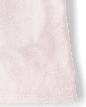 Toddler Girls Rainbow Foil Star Flutter Top