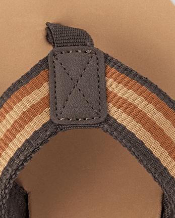 Toddler Striped Flip Flops