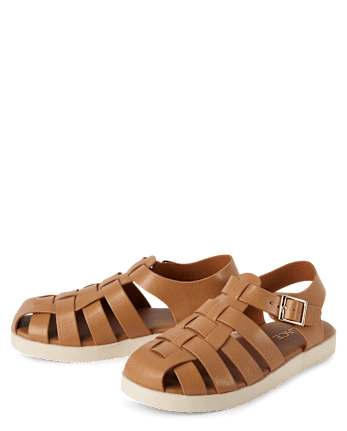 Girls Platform Fisherman Sandals