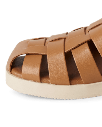 Girls Platform Fisherman Sandals