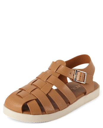 Girls Platform Fisherman Sandals