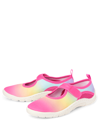 Girls Rainbow Ombre Water Shoes