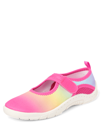 Girls Rainbow Ombre Water Shoes