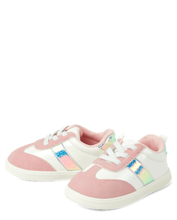 Baby And Toddler Girls Colorblock First Steps Sneakers