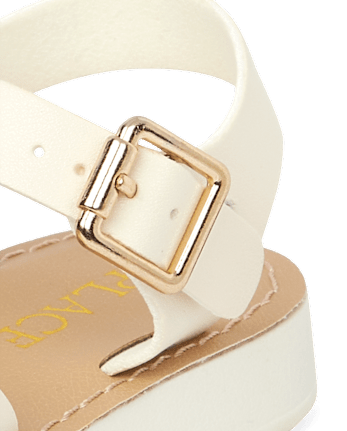 Sandales à boucle pour petites filles