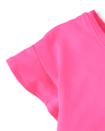 Toddler Girls Quick Dry Flutter Top