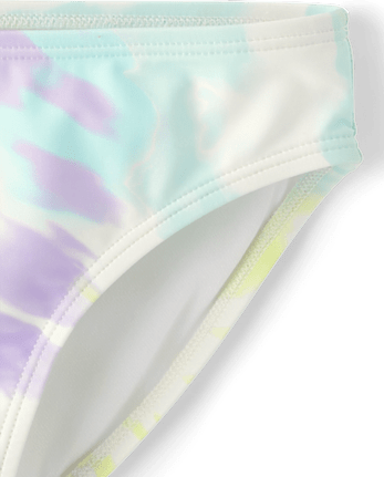 Maillot de bain tankini smocké Fille Imprimé