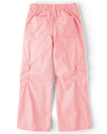 Pantalon cargo à jambes larges pour filles