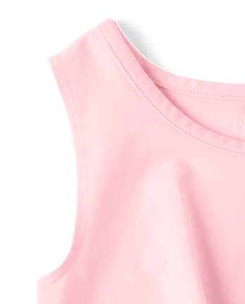 Girls Quick Dry Twist Front Tank Top