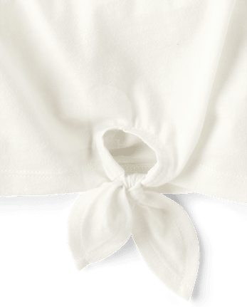 Haut à nouer devant pour filles