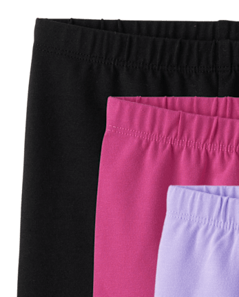 Girls Bike Shorts 5-Pack