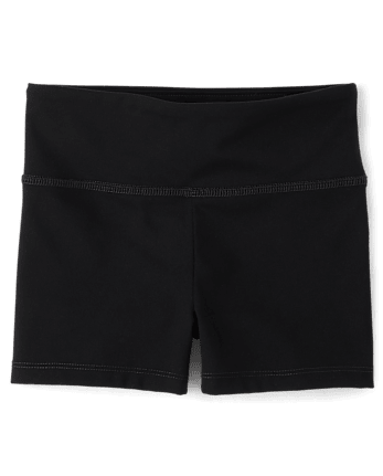 Girls Quick Dry High Rise Bike Shorts