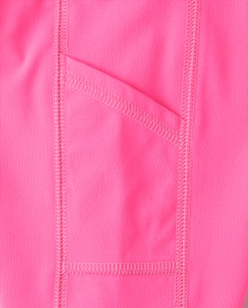 Girls Quick Dry High Rise Bike Shorts