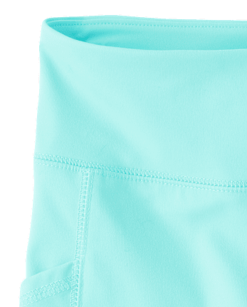 Girls Quick Dry High Rise Bike Shorts