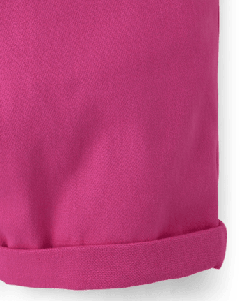 Short en sergé à revers pour filles