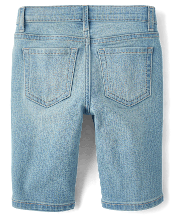 Girls Denim Skimmer Shorts 3-Pack