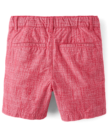 Baby And Toddler Boys Textured Chino Shorts